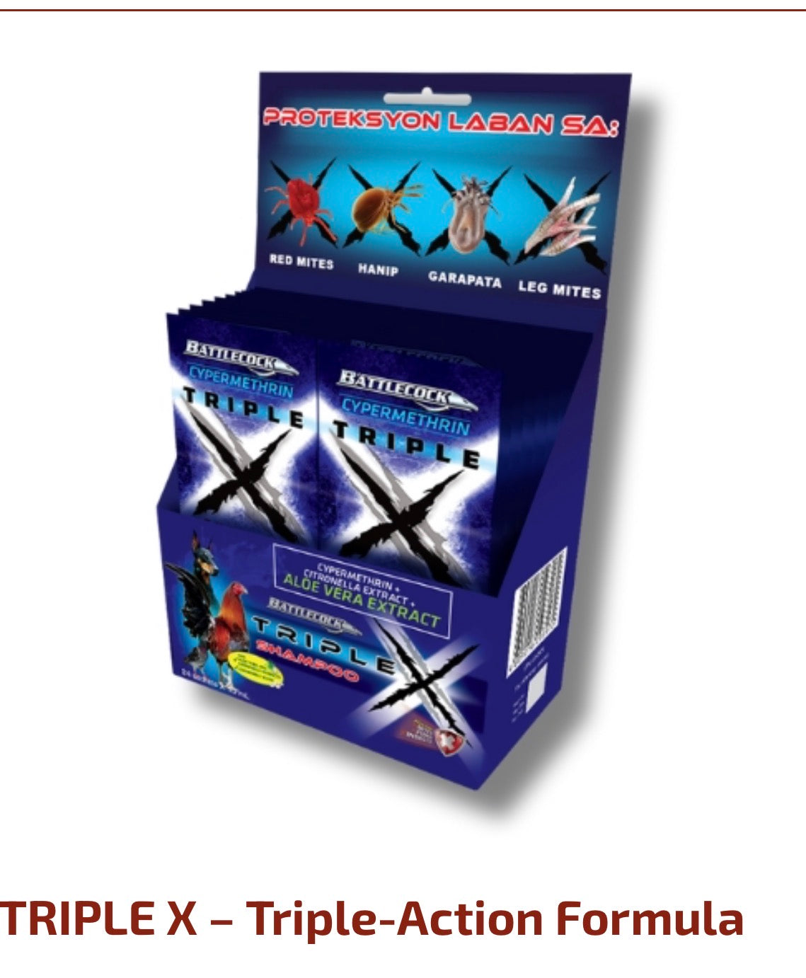 Triple x shampoo