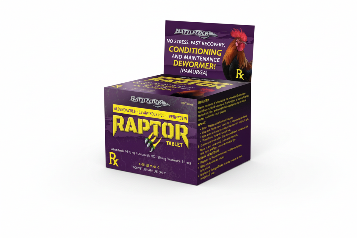 Battlecock Raptor Tablet – White Background